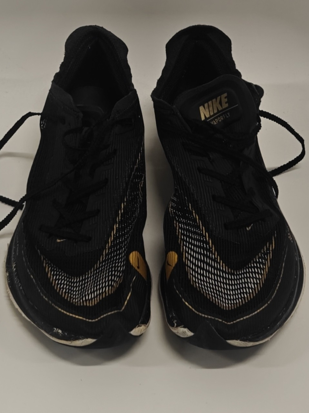 Nike ZoomX Vaporfly NEXT% 2 Womens Black Running Shoes Size 9